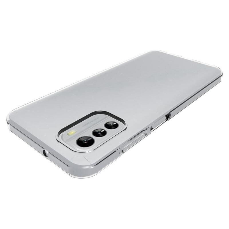 Průhledný gelový obal na mobil Nokia G60 5G - průhledný