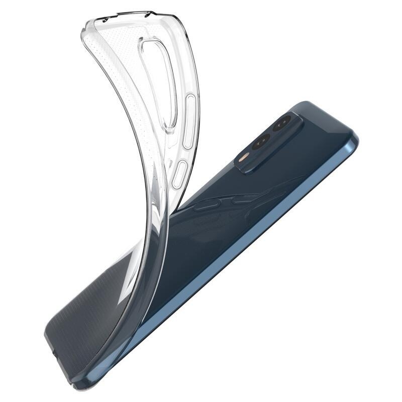 Průhledný gelový obal na mobil Nokia X30 5G - průhledný