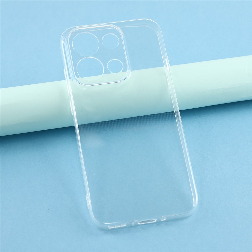 Průhledný gelový obal na mobil Oppo Reno 16 Pro 5G - průhledný