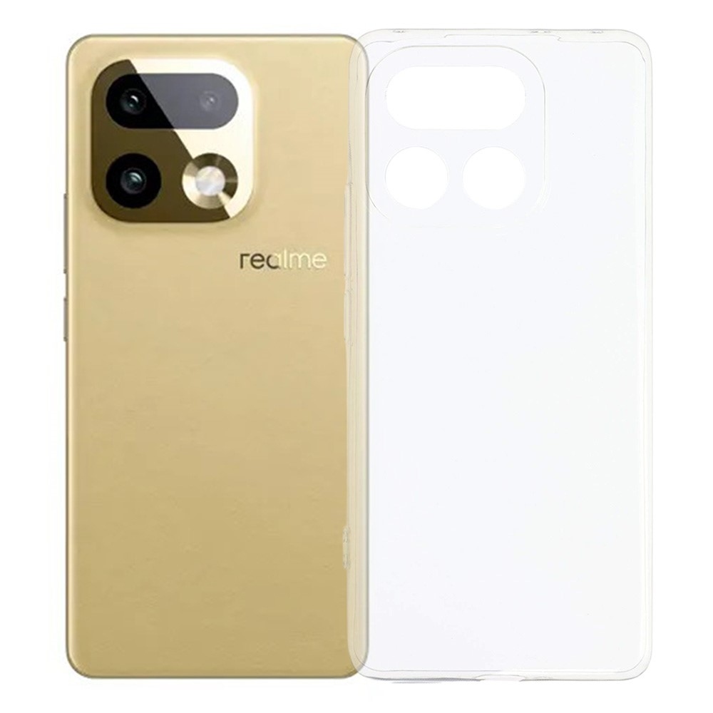 Průhledný gelový obal na mobil Realme 16 Pro+ 5G - průhledný