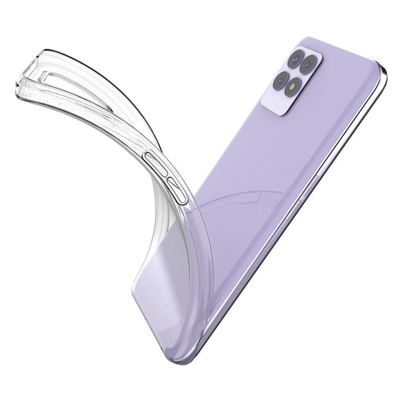 Průhledný gelový obal na mobil Realme 8i - průhledný