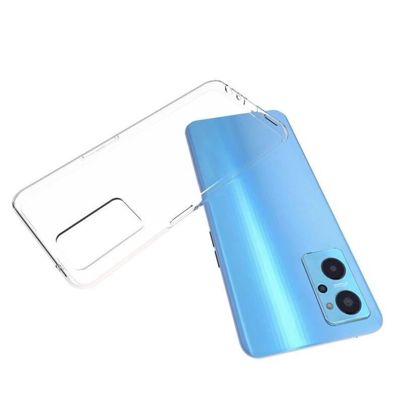 Průhledný gelový obal na mobil Realme 9i - průhledný