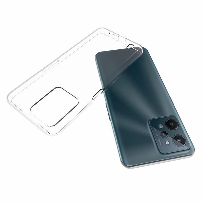 Průhledný gelový obal na mobil Realme C31 - průhledný