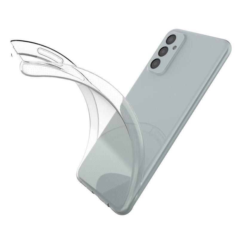 Průhledný gelový obal na mobil Samsung Galaxy M23 5G - průhledný