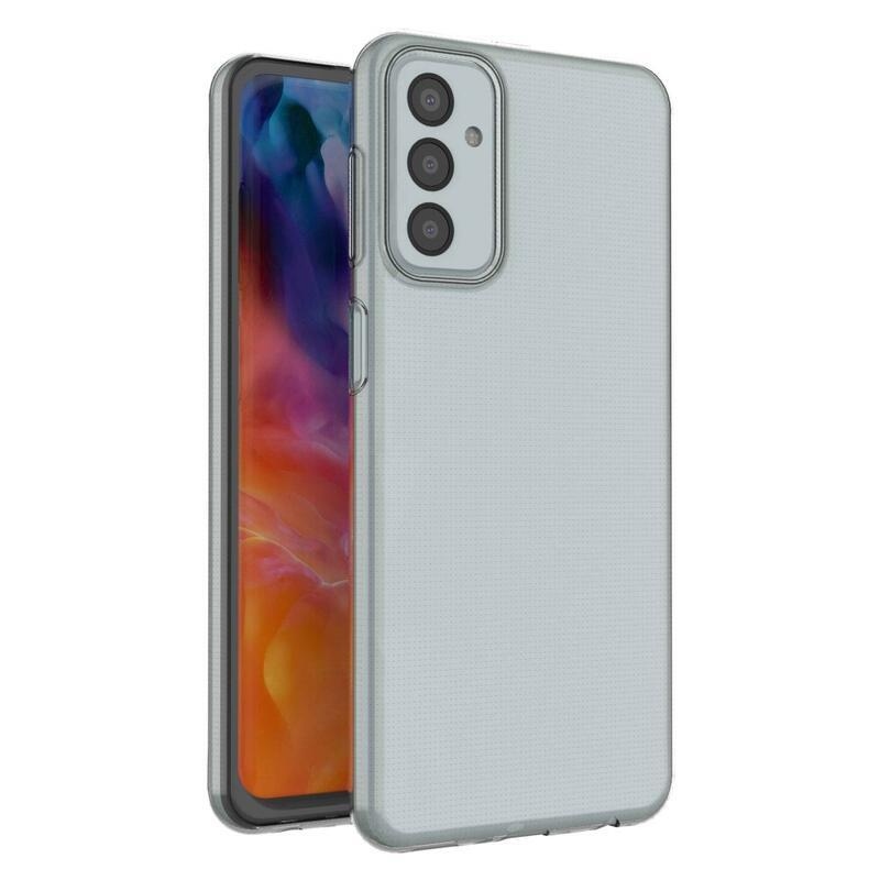 Průhledný gelový obal na mobil Samsung Galaxy M23 5G - průhledný