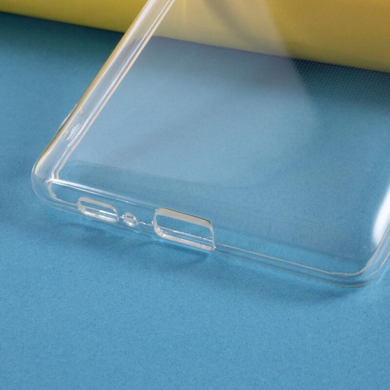 Průhledný gelový obal na mobil Samsung Galaxy S10 Lite - průhledný