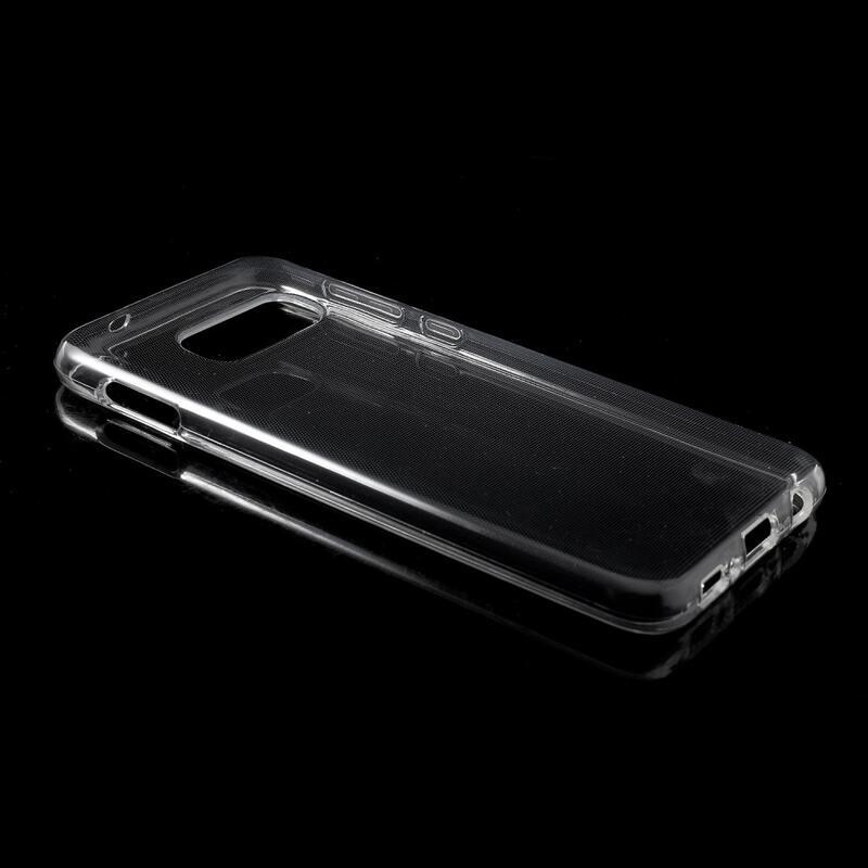Průhledný gelový obal na mobil Samsung Galaxy S10e - průhledný