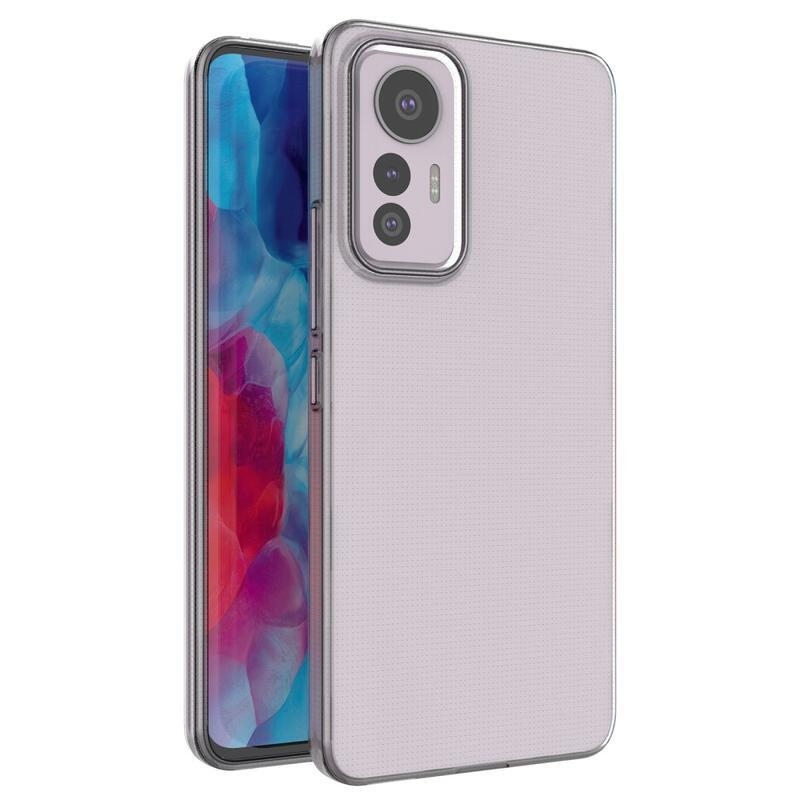 Průhledný gelový obal na mobil Xiaomi 12 Lite - průhledný