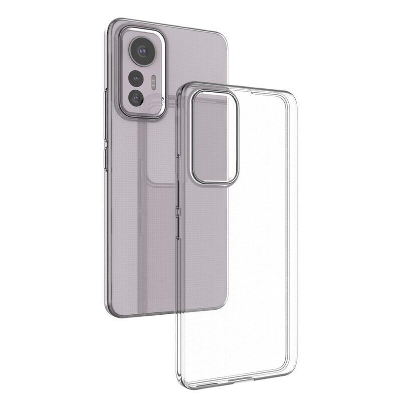 Průhledný gelový obal na mobil Xiaomi 12 Lite - průhledný