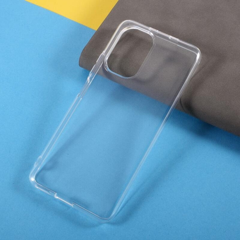Průhledný gelový obal na mobil Xiaomi Poco F3 - průhledný