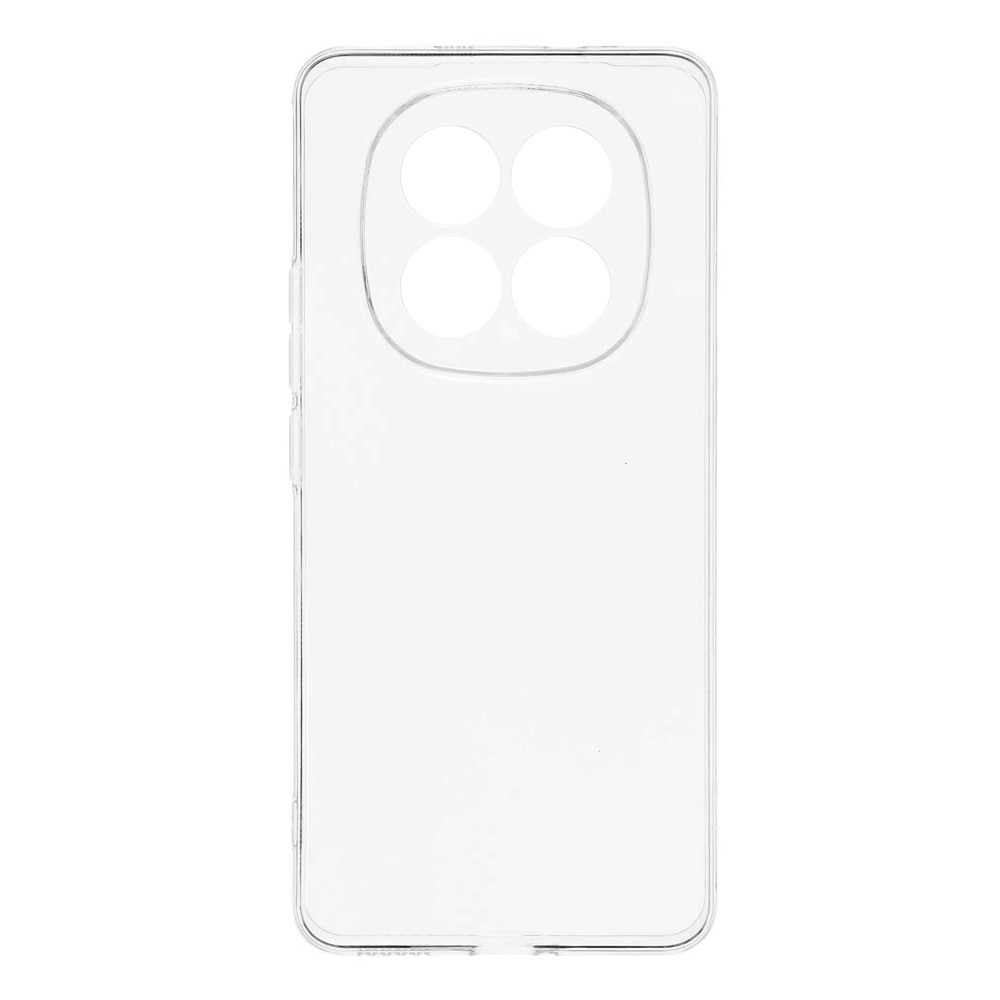 Průhledný gelový obal na mobil Xiaomi Redmi Note 15 Pro 5G - průhledný