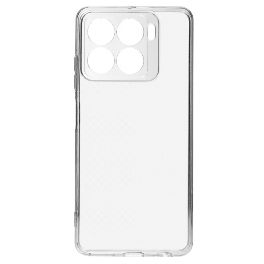Průhledný gelový obal na mobil ZTE Blade A56 - průhledný