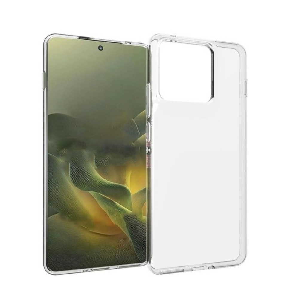 Průhledný gelový obal na Motorola Edge 70 Pro - průhledný