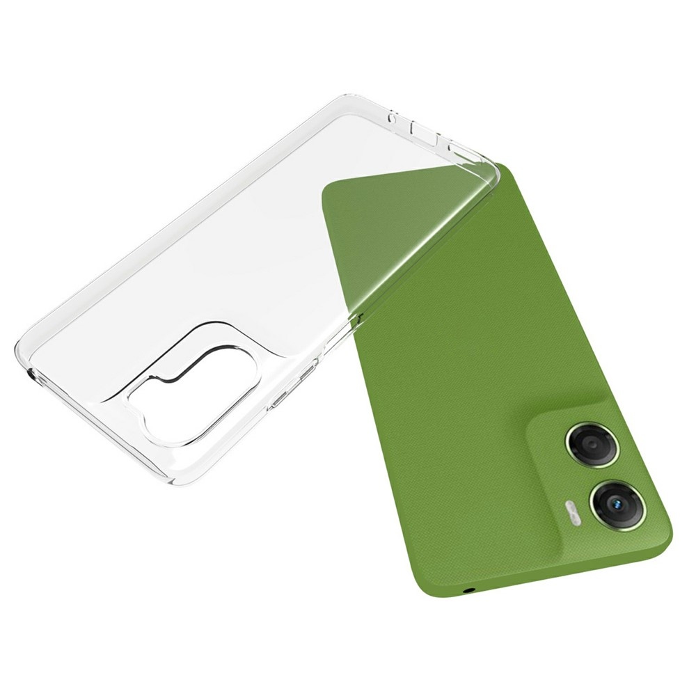 Průhledný gelový obal na Motorola Moto G06/G06 Power - průhledný