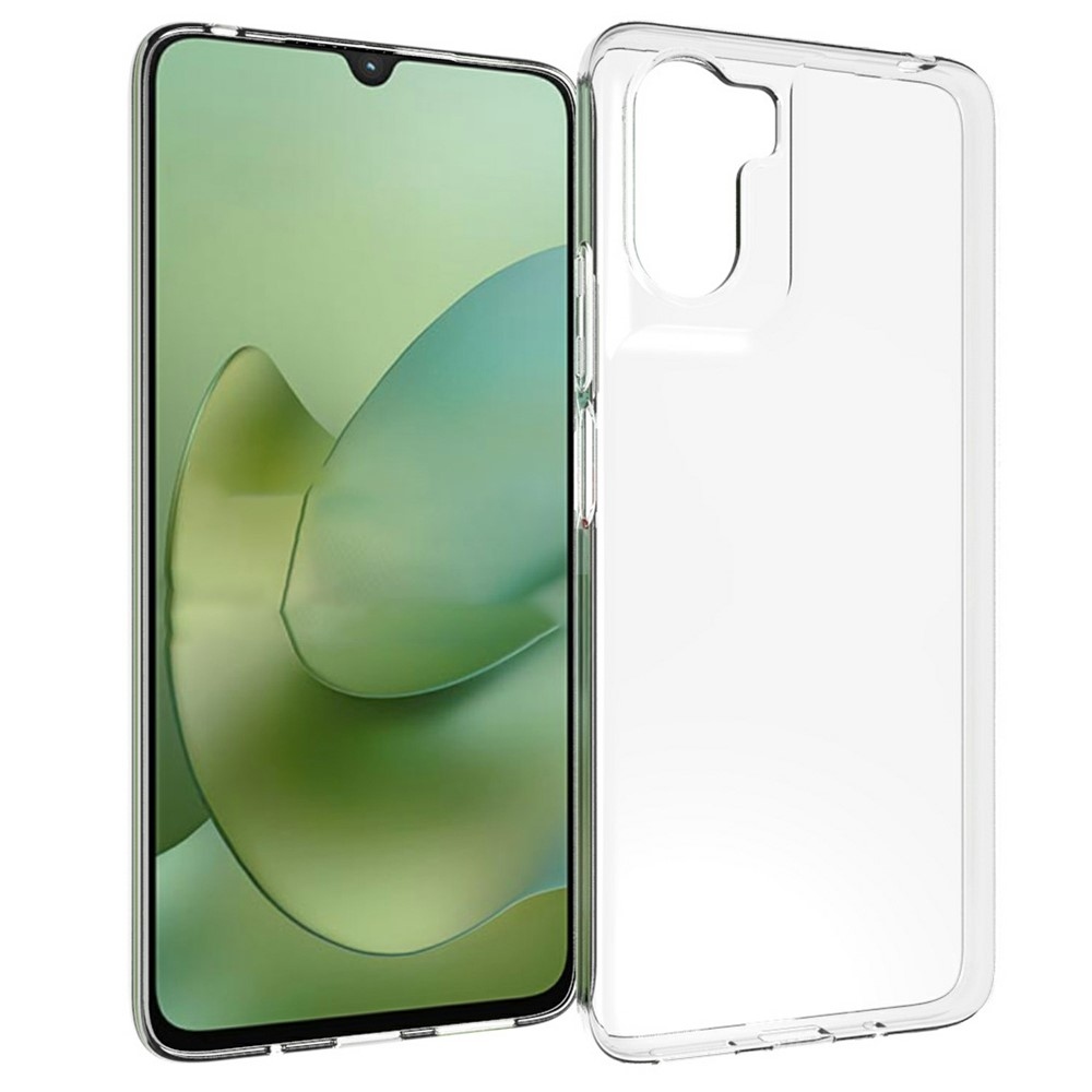 Průhledný gelový obal na Motorola Moto G06/G06 Power - průhledný