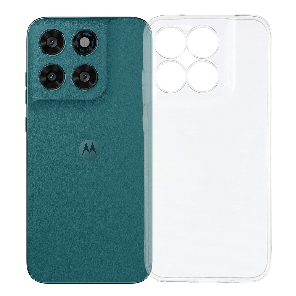 Průhledný gelový obal na Motorola Moto G87 5G/G77 5G/G67 5G - průhledný