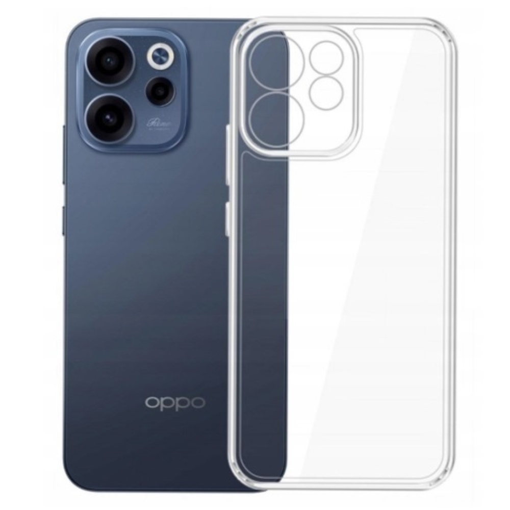 Průhledný gelový obal na Oppo Reno 15 FS 5G - průhledný