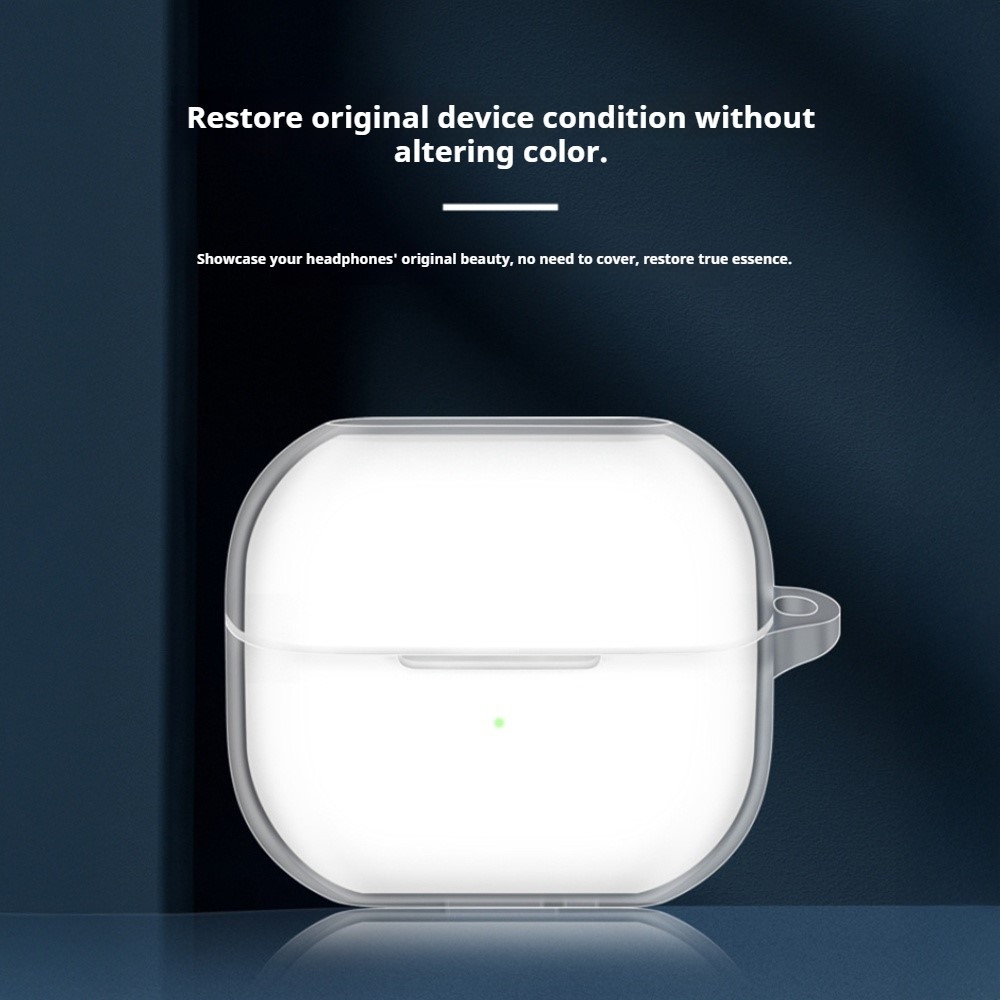 Průhledný gelový obal na Samsung Galaxy Buds3 FE/Buds3 Pro/Buds3