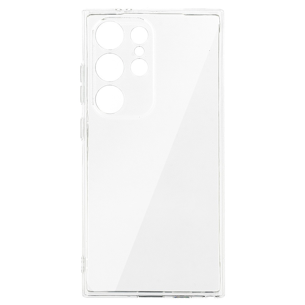 Průhledný gelový obal na Samsung Galaxy S23 Ultra - průhledný