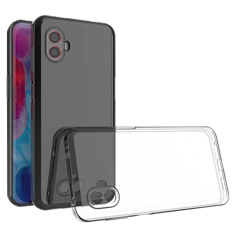 Průhledný gelový obal na Samsung Galaxy Xcover 6 Pro - průhledný