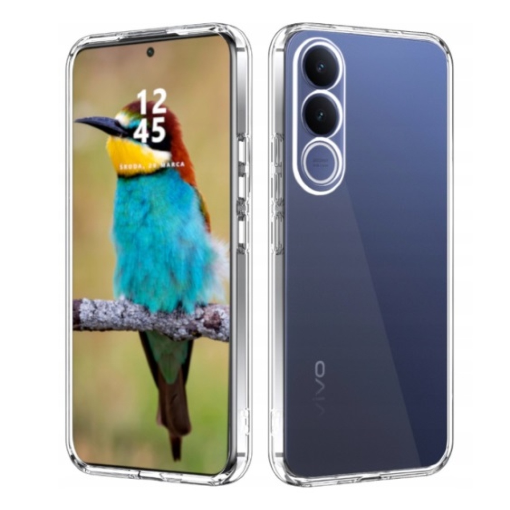 Průhledný gelový obal na Vivo V70 FE - průhledný
