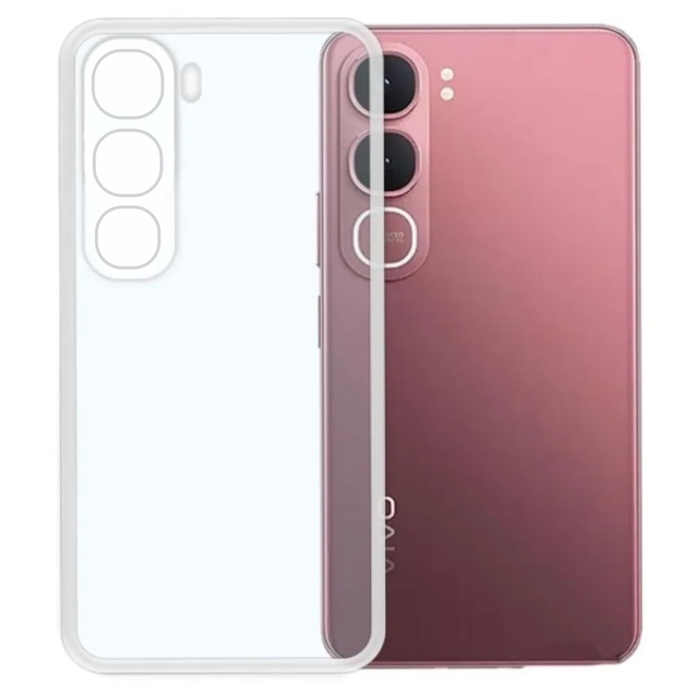Průhledný gelový obal na Vivo Y31 5G - průhledný