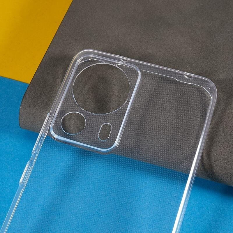 Průhledný gelový obal na Xiaomi 13 Lite - průhledný