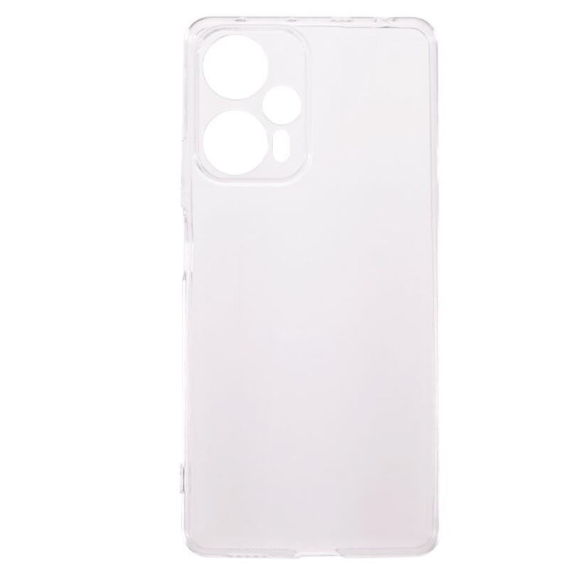 Průhledný gelový obal na Xiaomi Poco F5 - průhledný