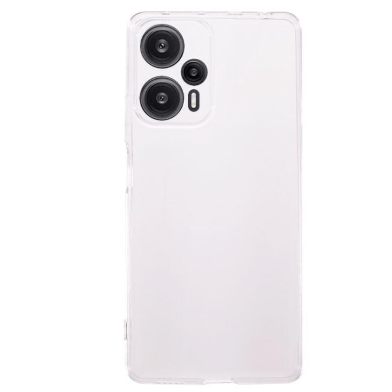 Průhledný gelový obal na Xiaomi Poco F5 - průhledný