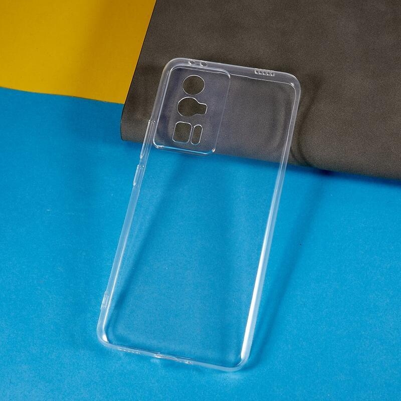 Průhledný gelový obal na Xiaomi Poco F5 Pro - průhledný