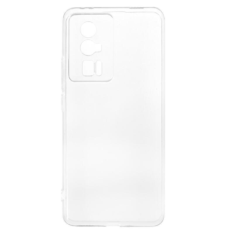 Průhledný gelový obal na Xiaomi Poco F5 Pro - průhledný