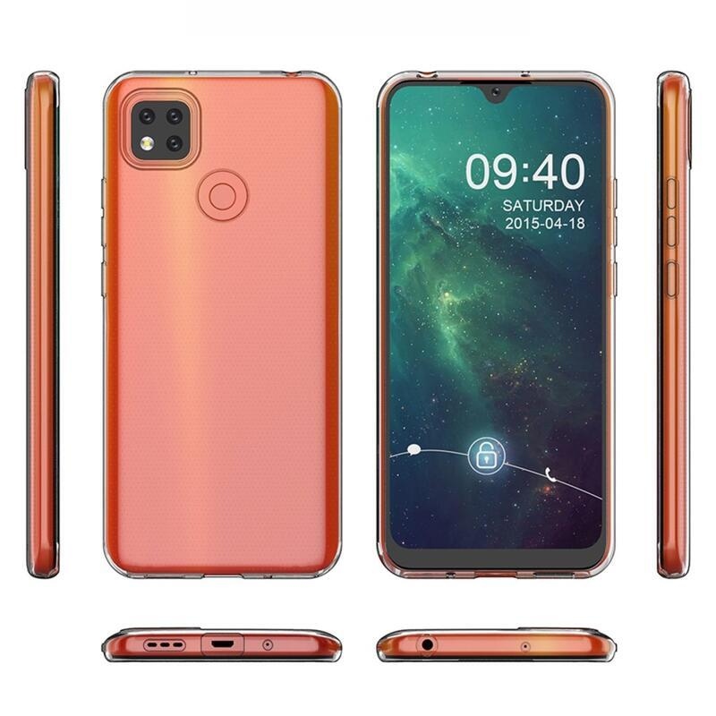 Průhledný gelový obal na Xiaomi Redmi 10A - průhledný