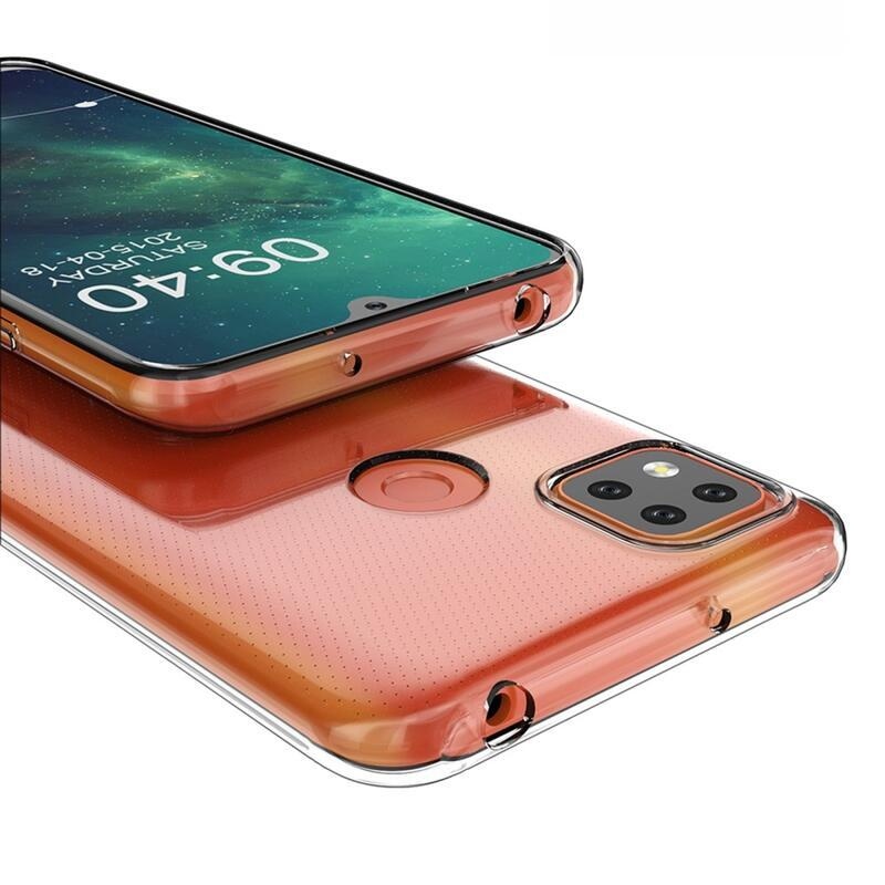 Průhledný gelový obal na Xiaomi Redmi 10A - průhledný