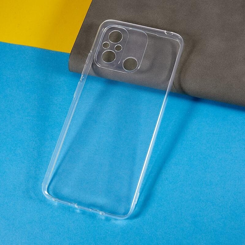 Průhledný gelový obal na Xiaomi Redmi 12C - průhledný