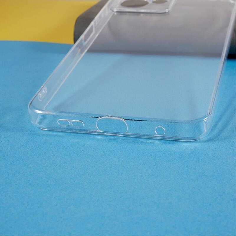 Průhledný gelový obal na Xiaomi Redmi Note 12 4G - průhledný