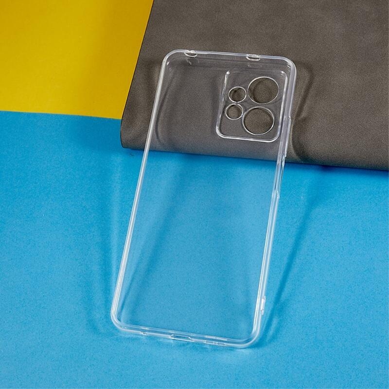 Průhledný gelový obal na Xiaomi Redmi Note 12 4G - průhledný