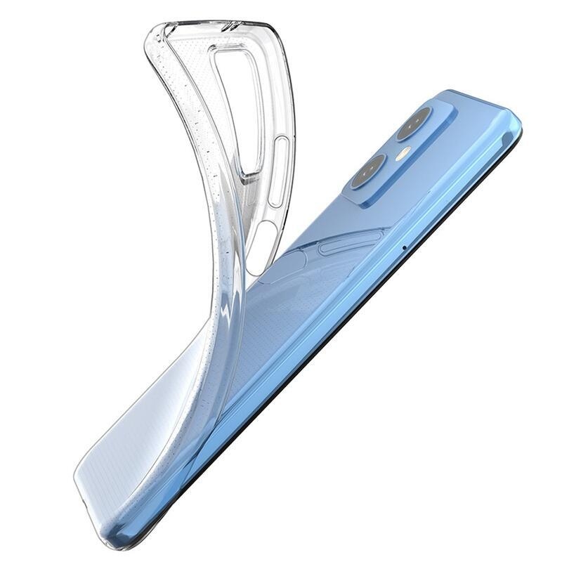Průhledný gelový obal na Xiaomi Redmi Note 12 5G/Poco X5 5G - průhledný