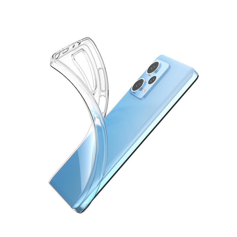Průhledný gelový obal na Xiaomi Redmi Note 12 Pro+ 5G - průhledný