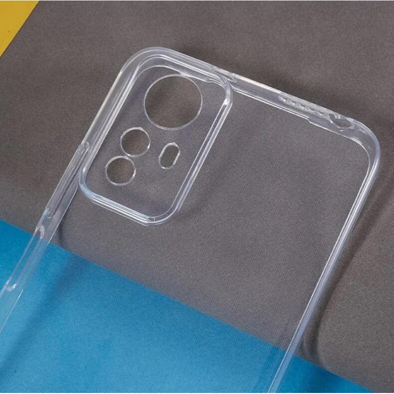 Průhledný gelový obal na Xiaomi Redmi Note 12S - průhledný