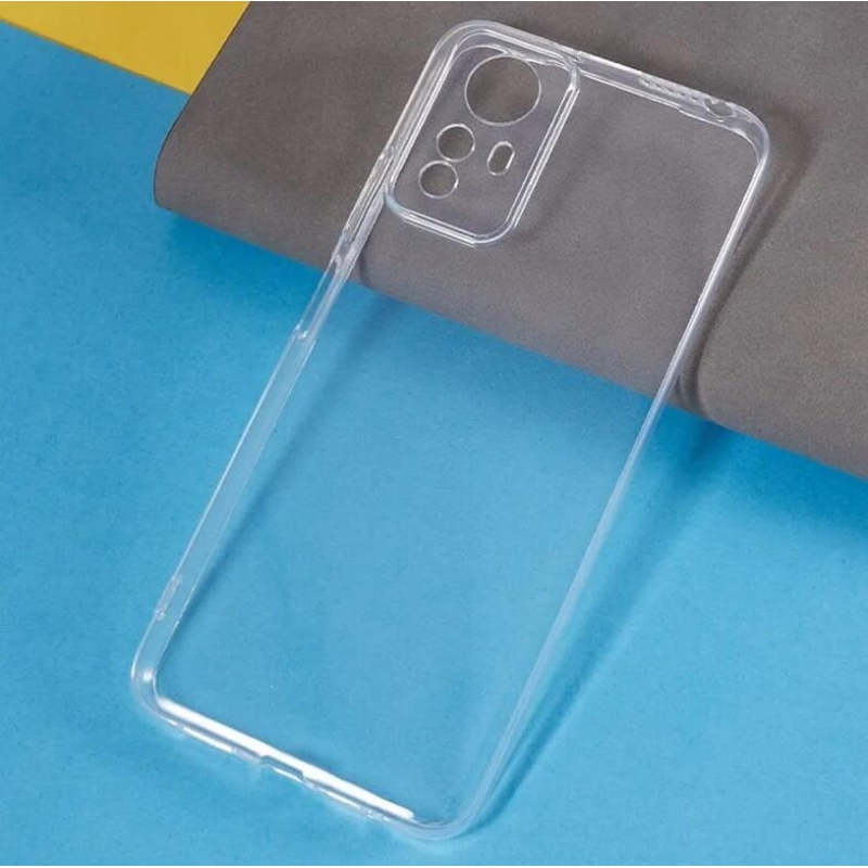 Průhledný gelový obal na Xiaomi Redmi Note 12S - průhledný