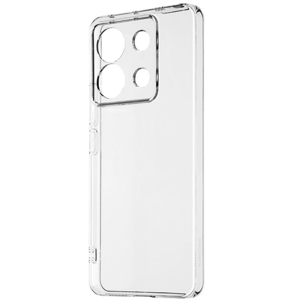 Průhledný gelový obal na Xiaomi Redmi Note 13 Pro 5G/Poco X6 5G - průhledný