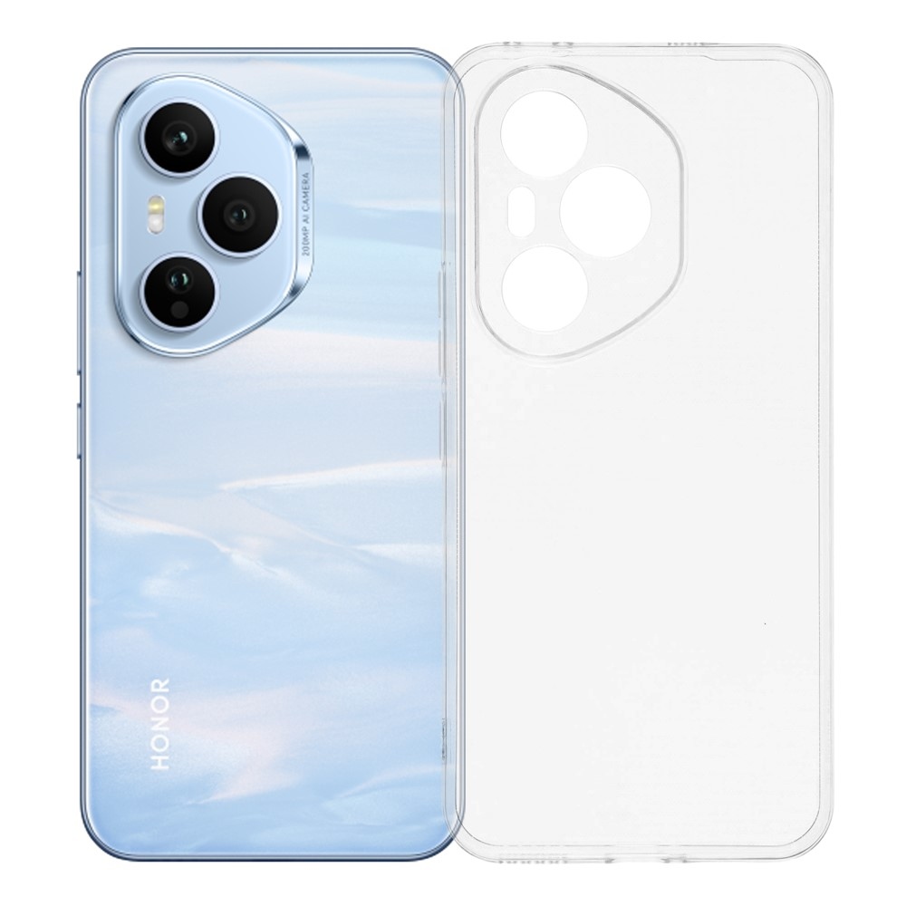 Průhledný gelový obal pro mobil Honor 400 Pro - průhledný