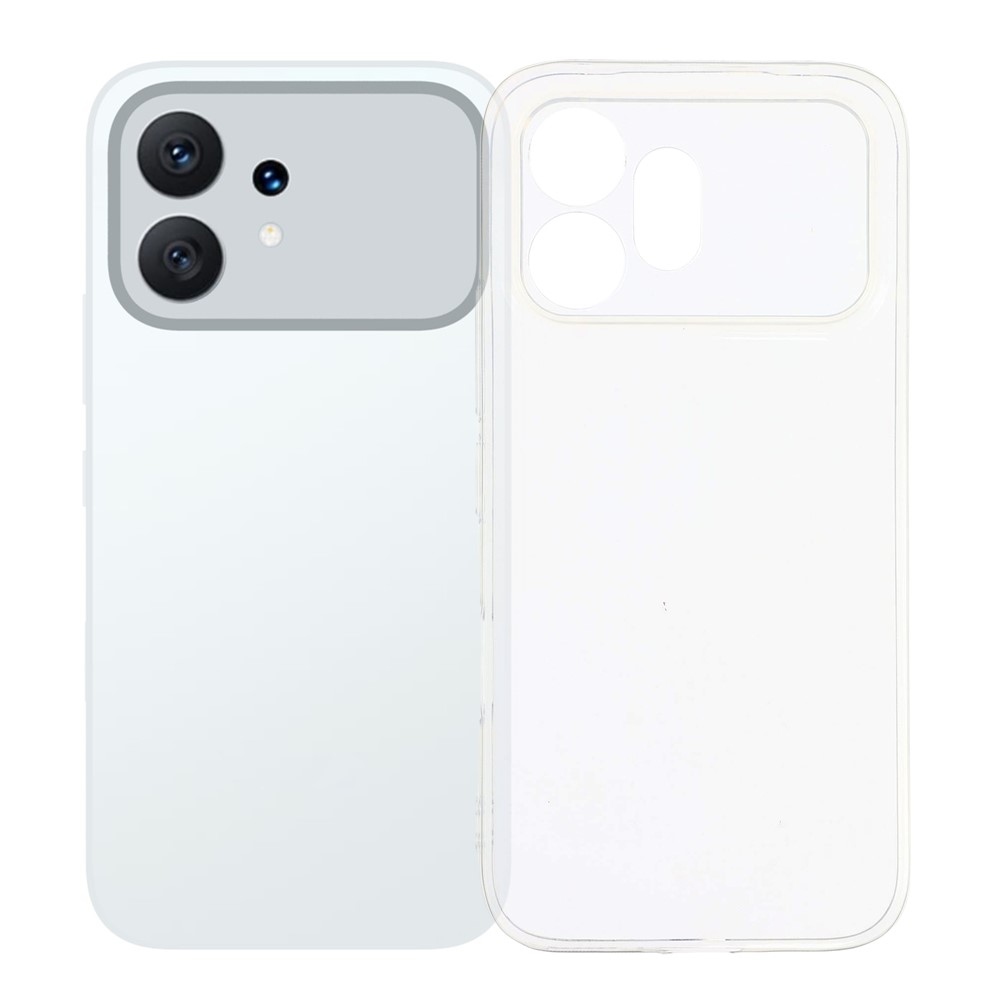 Průhledný gelový obal pro mobil Honor 600 5G - průhledný