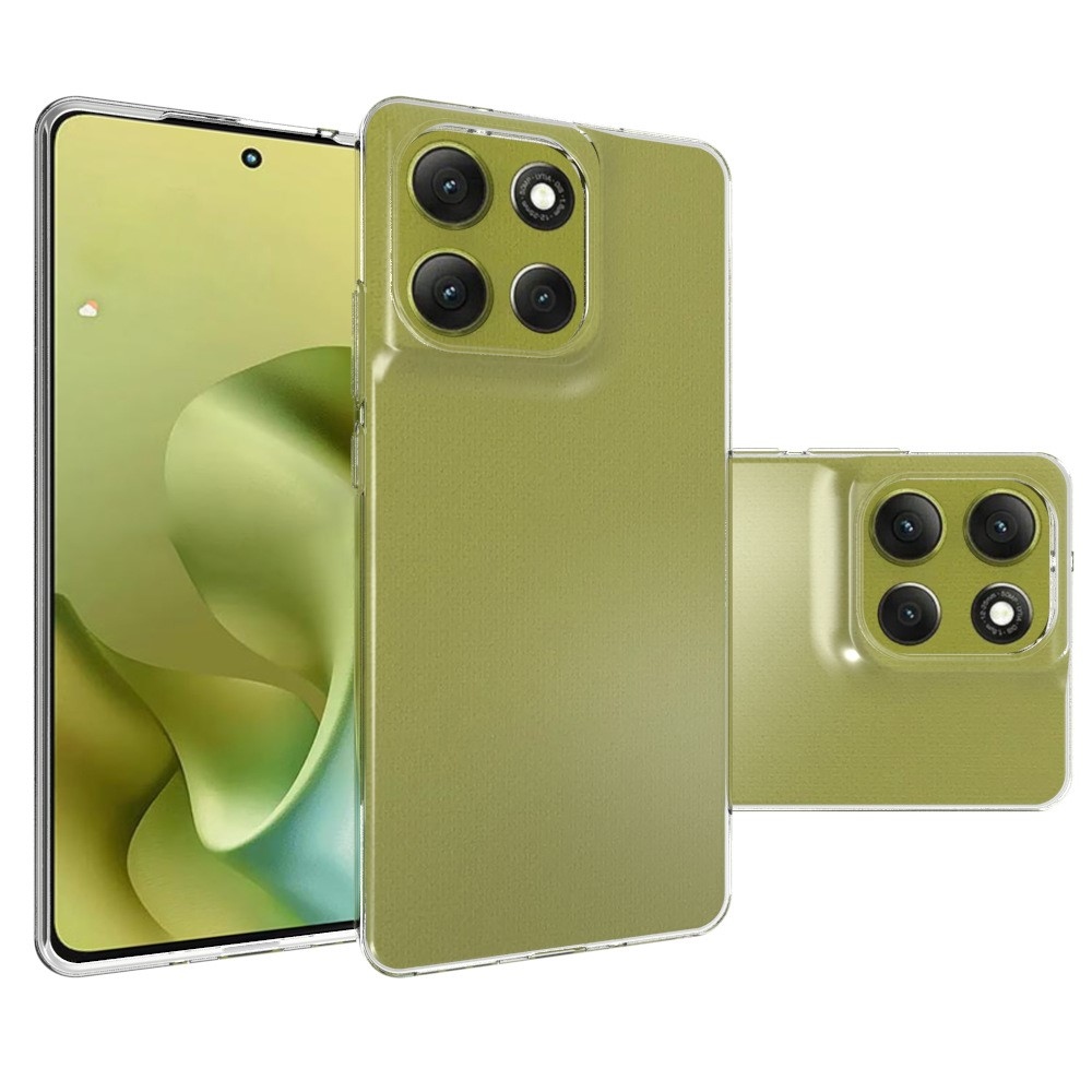 Průhledný gelový obal pro mobil Motorola Moto G86 5G - průhledný