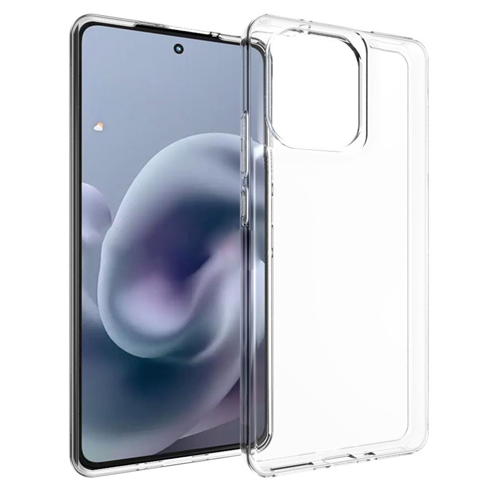 Průhledný gelový obal pro mobil Motorola Moto G86 Power 5G - průhledný