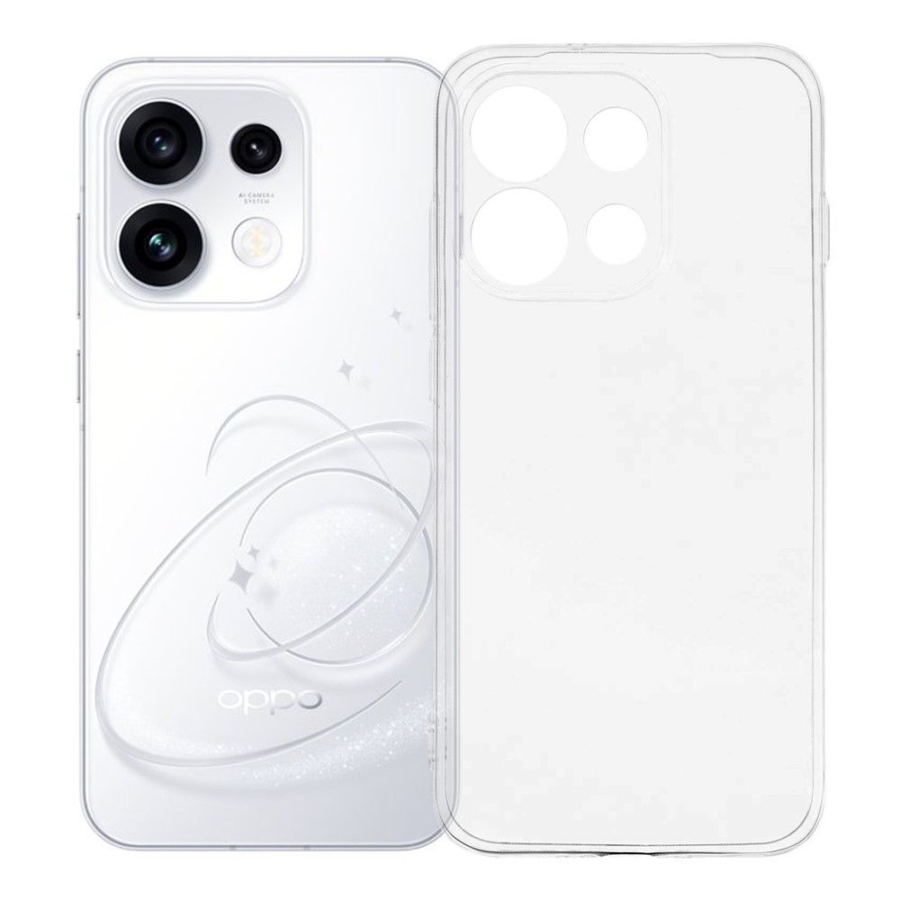 Průhledný gelový obal pro mobil Oppo Reno 16 5G - průhledný