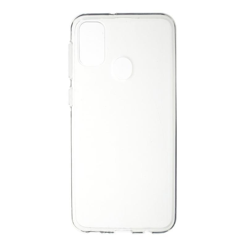 Průhledný gelový obal pro mobil Samsung Galaxy M21 - průhledný