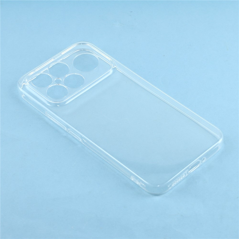 Průhledný gelový obal pro mobil Xiaomi Poco F8 Ultra 5G - průhledný