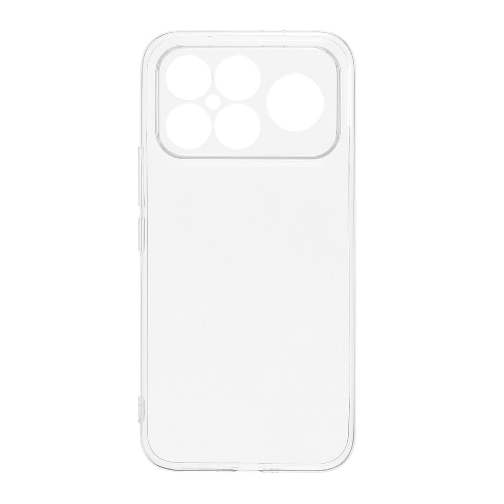 Průhledný gelový obal pro mobil Xiaomi Poco F8 Ultra 5G - průhledný