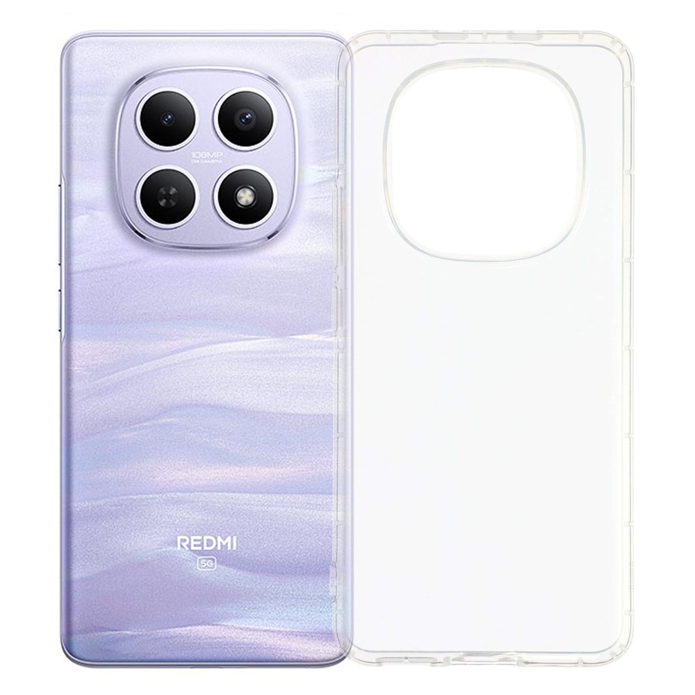 Průhledný gelový obal pro mobil Xiaomi Poco M8 5G/Redmi Note 15 5G/Note 15 4G - průhledný